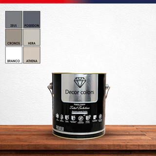 Tinta Borracha Líquida 3,6 Decor Colors Emborrachada Impermeabilizante Resistente Repelência Parede