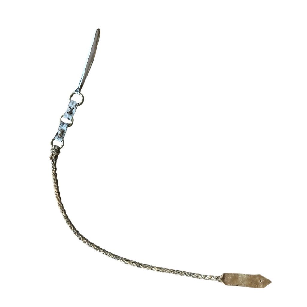 Xibata Pinhola Tala Xicote Rebengue De Couro Cru Com Alça | Shopee Brasil