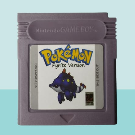Pokémon Pyrite Cartucho Fita Nova + Capinha Jogo para Game Boy Color Gbc Gba
