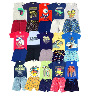 Kit 10 Peças Roupas Infantil Menino Premium 1 ao 14 Conjunto Criança Masculino
