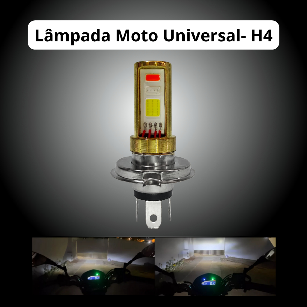 MITOM 2Pcs H4 Farol LED 8000LM Lâmpadas De Teto Para Carros