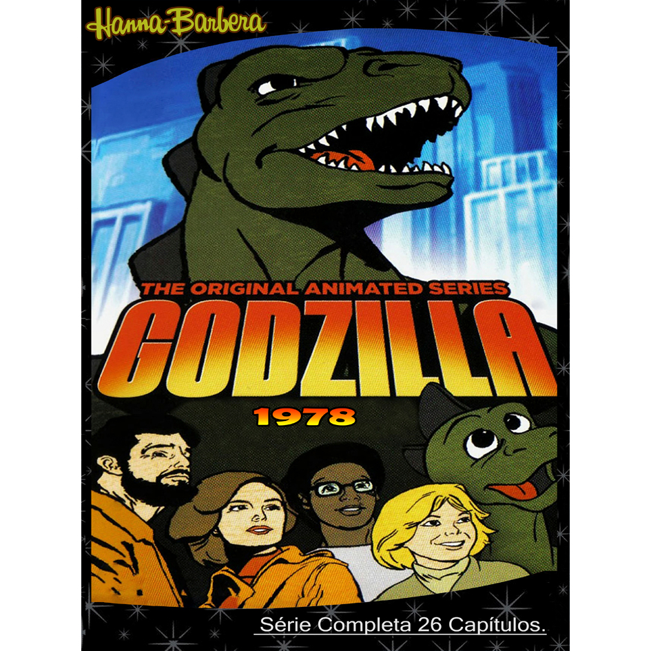Godzilla de 1978 Hanna-Barbera | Shopee Brasil
