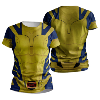 Camisa Shazam Roupa Blusa Camiseta Desenho Traje Super Heroi