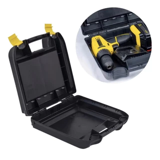 Caixa Para Furadeira/Parafusadeira/Ferramentas Com Compartimento Organizador - CF28.