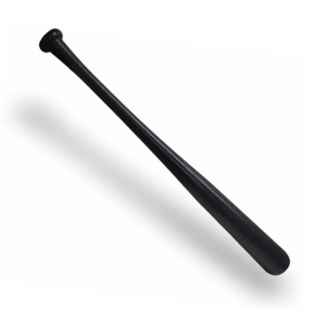 Taco De Baseball (beisebol) Madeira Maciça Bets 65cm Preto