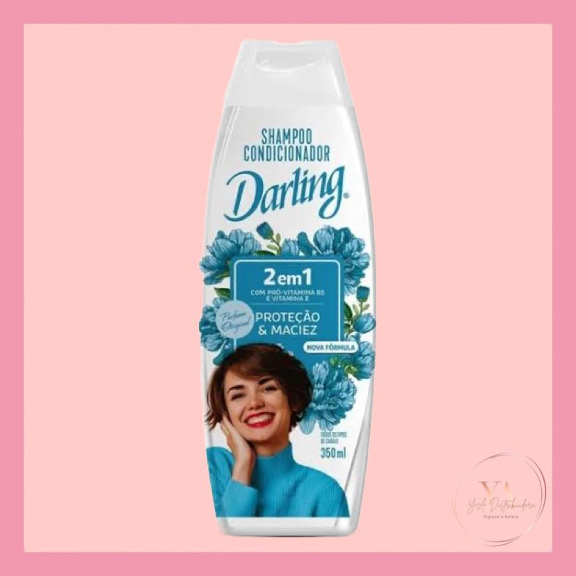 Shampoo Condicionador Darling 2 em 1 - 350ml | Shopee Brasil