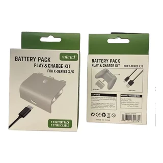 Bateria Cabo Tipo C Carregador Para Controle Xbox Series X S