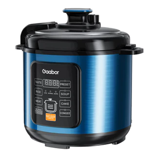 Panela de Pressão Elétrica 6L Gaabor 1000W 8 Funções