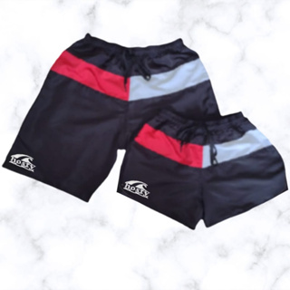 Kit Casal Hosty 2 Bermudas no Tecido que estica Chamado Tactel com Elastano (Lycra) , 1 Bermuda Masculina + 1 Short Feminino