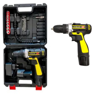 Parafusadeira 12v com IMPACTO 2 baterias