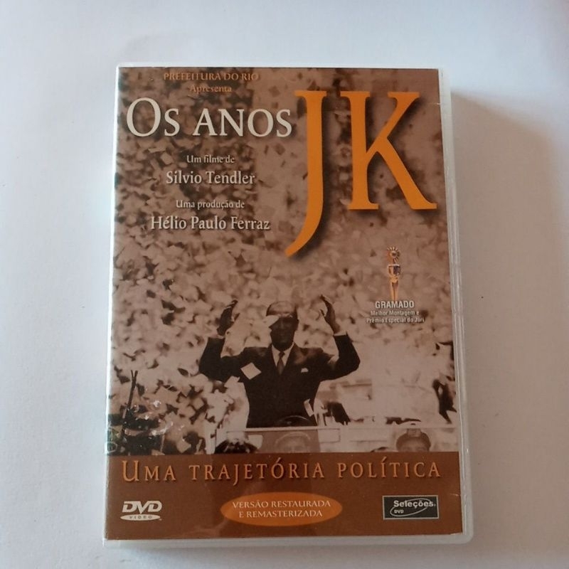 Os Anos JK By Silvio Tendler Uma Trajectoria Politica DVD