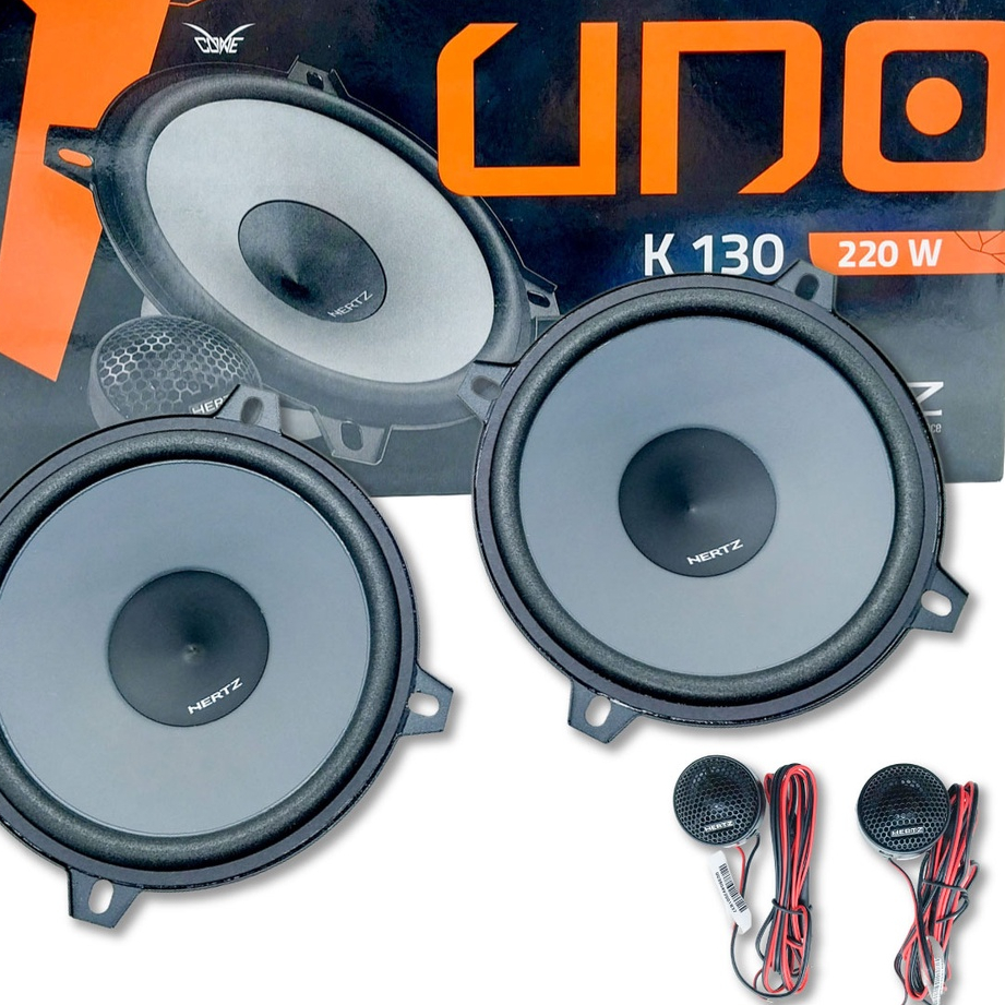 Kit 2 Vias Falantes Coaxial Hertz Uno K 130 220W 5 Polegadas | Shopee ...