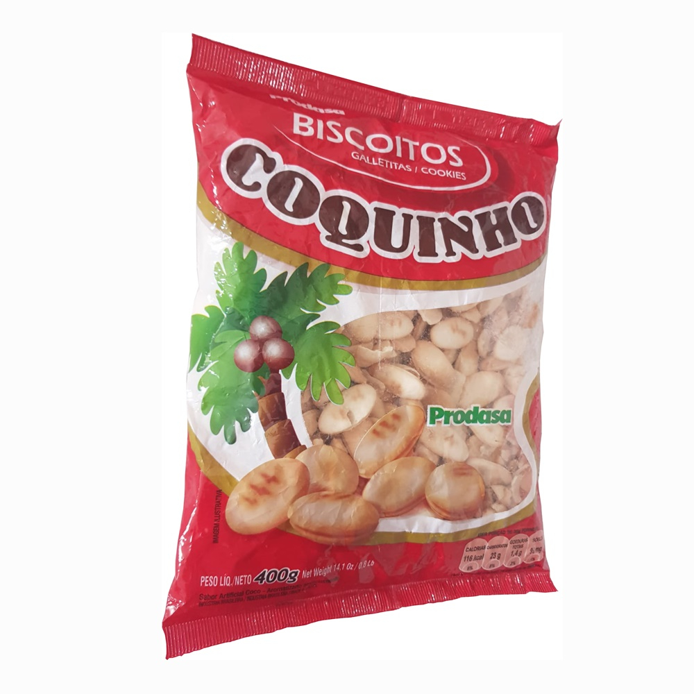 Biscoito Gameleira Coco Coquinho 400g