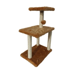 Arranhador para gato 3 andares brinquedo de gatos 3 andares