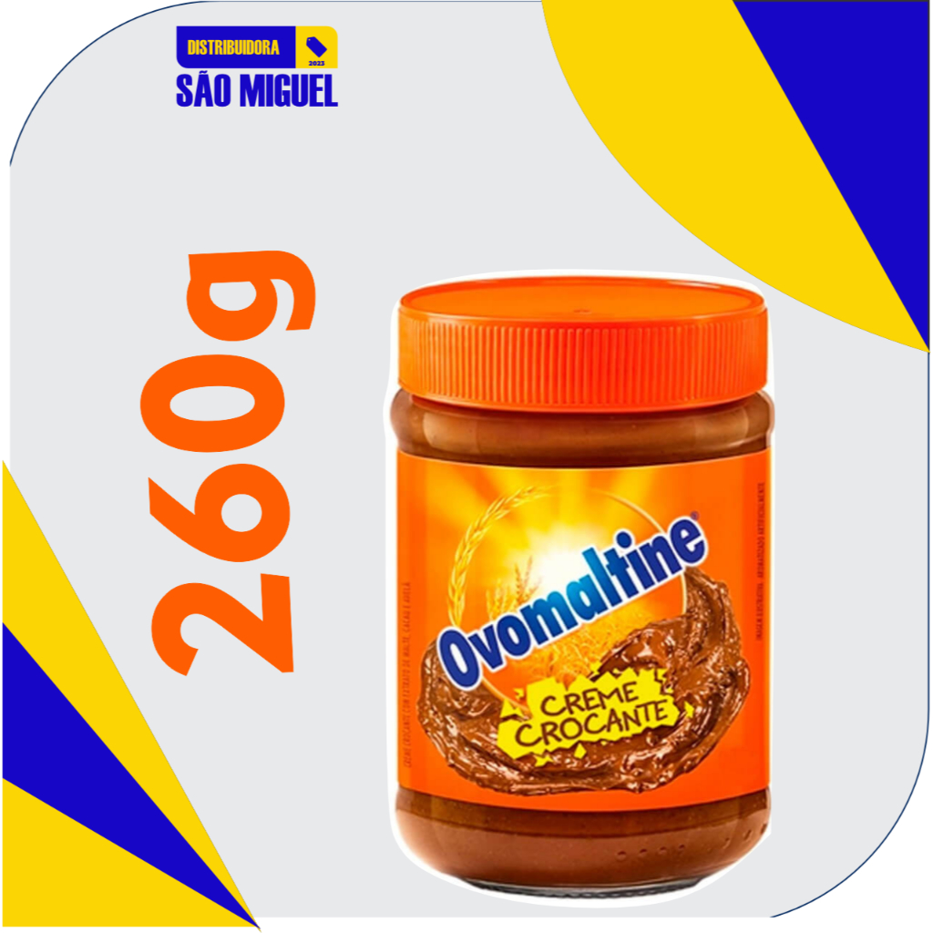 Ovomaltine Creme Crocante 260g ou 660g Original | Shopee Brasil