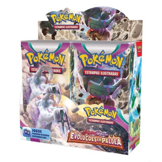 Pokémon Booster Box Evoluções Paldea C/ 36 Original Copag Lacrado