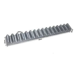 Trilho DE ALUMINIO CREMALHEIRA Para Portão De Correr RESIDENCIAL Tabletes De 25cm Resistente