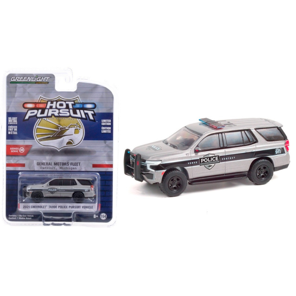 Miniatura em Metal - Hot Pursuit Series - Polícia - 1/64