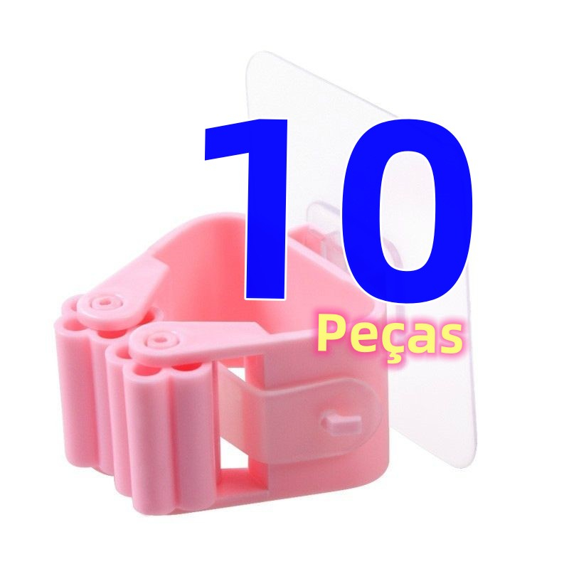 10 Unidade Suporte Para Vassouras Rodo Suporte De Parede Fortalecer Gancho De Cozinha Banheiro Racks