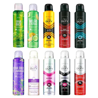 Desodorante Aerossol Antitranspirante Avon - Escolha Sua Fragância Preferida
