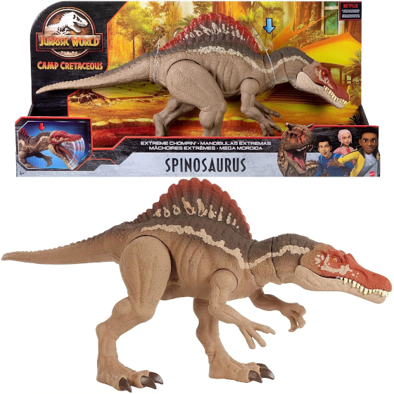 Dinossauro Grande Jurassic World Spinosaurus Espinossauro Mattel