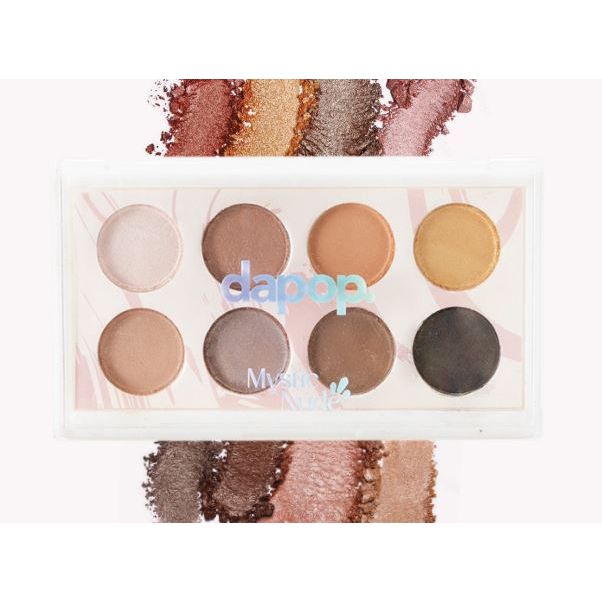 Paleta De Sombras Mystic Nude Cores Dapop Shopee Brasil