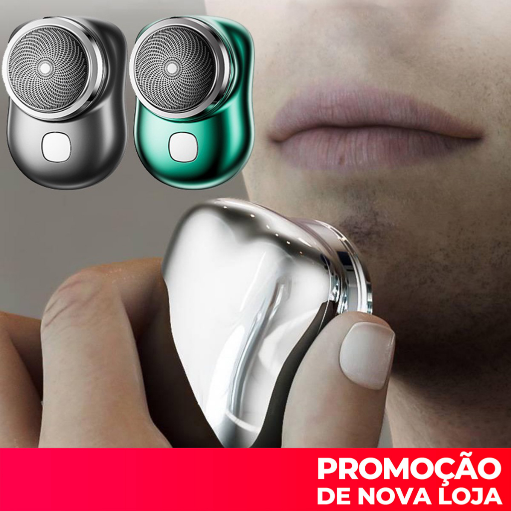 Mini Barbeador Depilador Navalha Portátil Recarregável