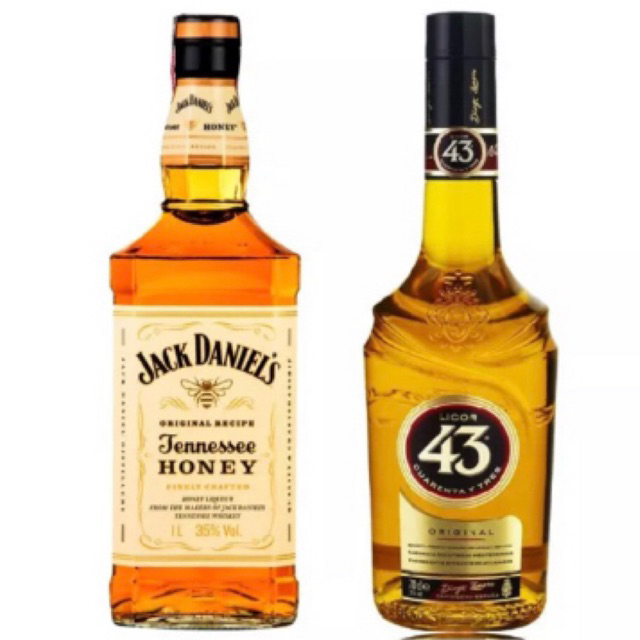 Jack Daniels HONEY 1L Jack daniel's + Licor 43 Shopee Brasil