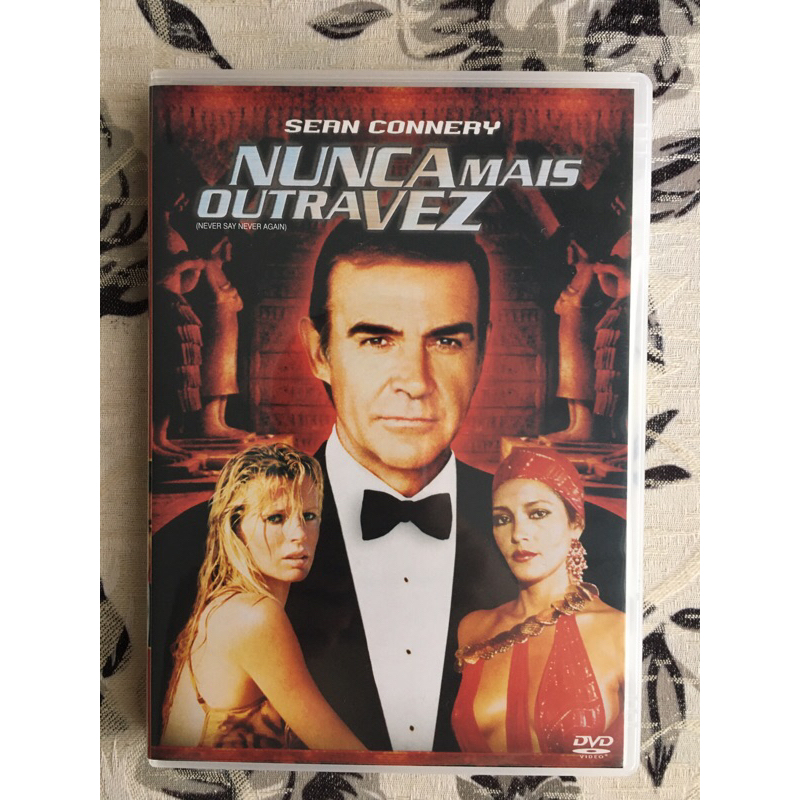 007 Nunca Mais Outra Vez dvd original Shopee Brasil