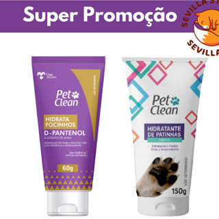 Combo Kit Hidratação Hidratante de Patinhas + Hidratante de Focinhos