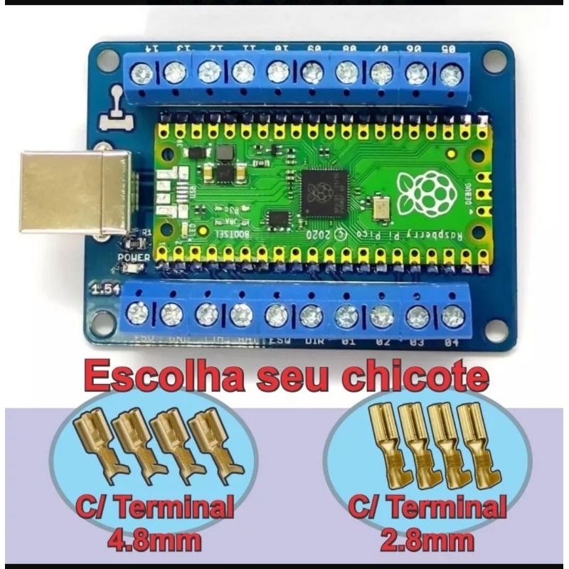 Placa Zero Delay Nintendo Switch, Xinput, Dinput - Escorrega o Preço
