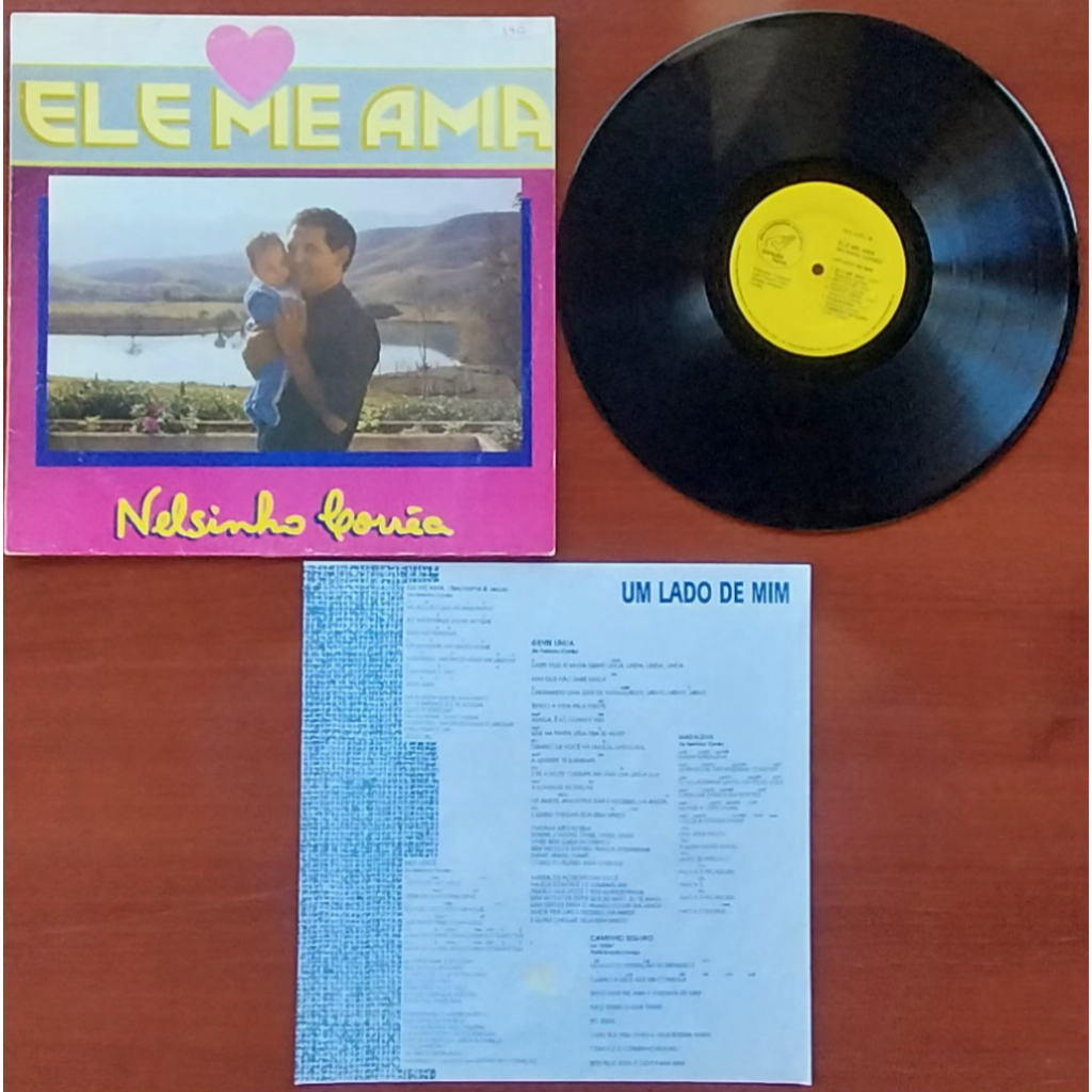 LP - NELSINHO CORREA - ELE ME AMA - GRAVADORA CANÇÃO NOVA | Shopee Brasil