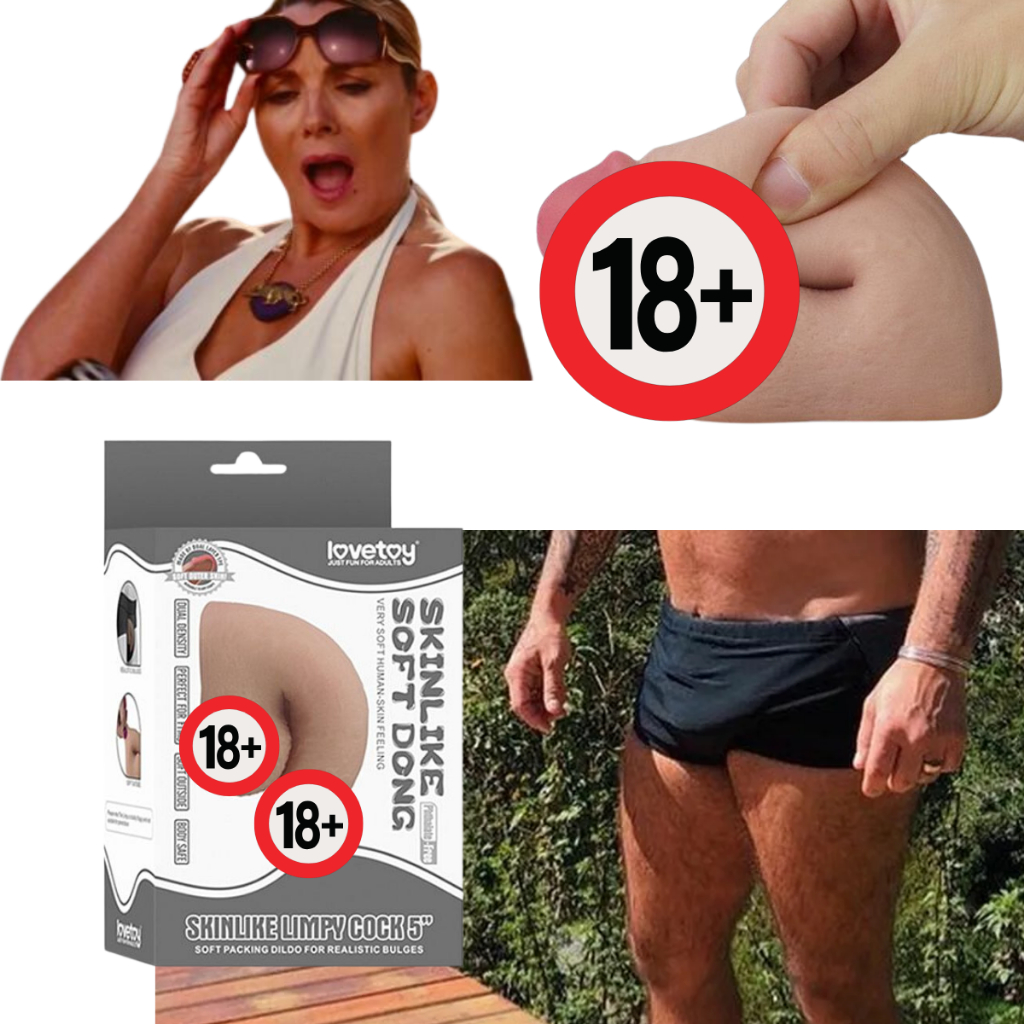 Penis para dar volume na sunga ou cueca aumento peniano instantaneo