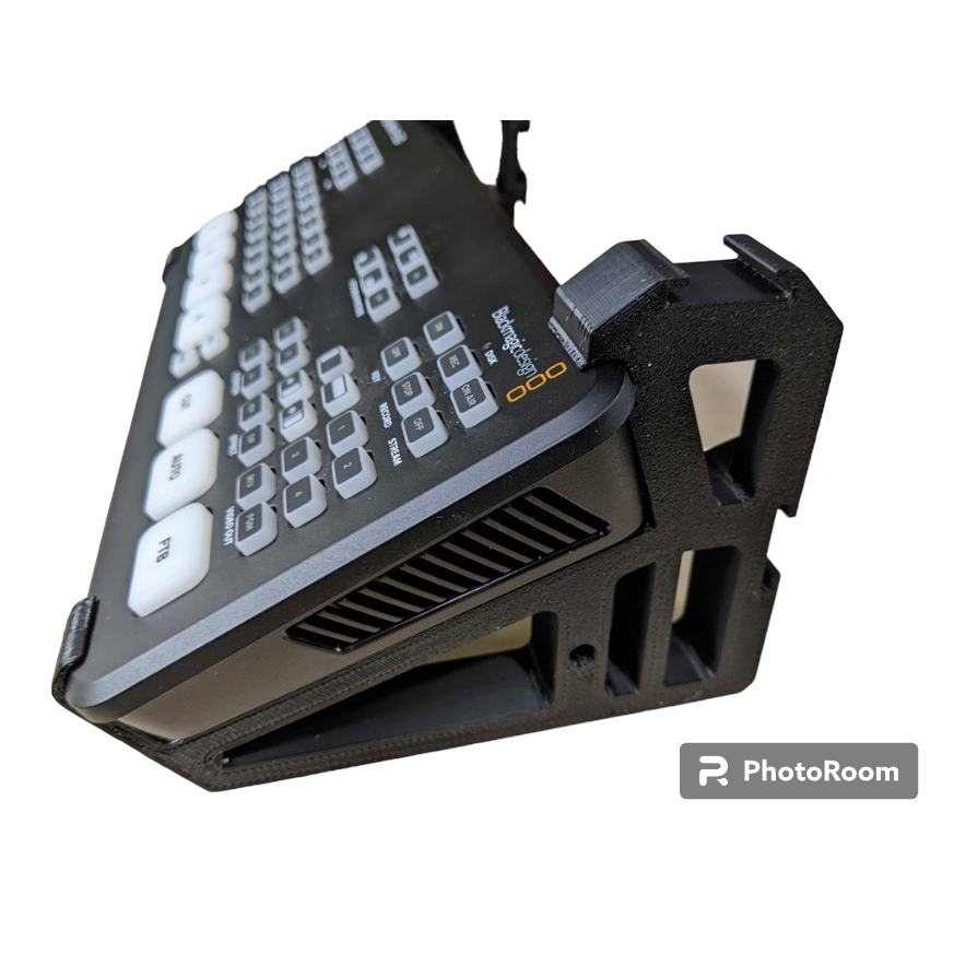 ATEM Mini スタンド付き Suporte Blackmagic Atem Mini + encaixes Sapata para monitor de