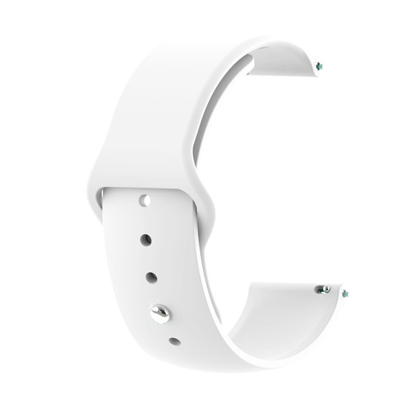thumbnail image 2 of 20mm Silicone Watch Band For Amazfit GTS, GTR 42mm, Bip & More – Soft, Sweatproof & Comfy 2 of 4