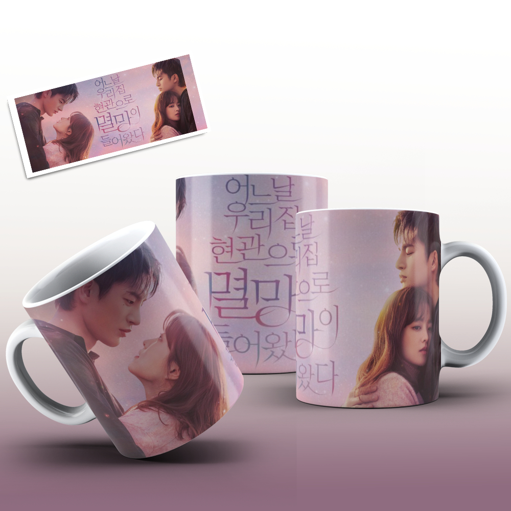 Caneca Personalizada da Série Sorriso Real Dorama Netflix