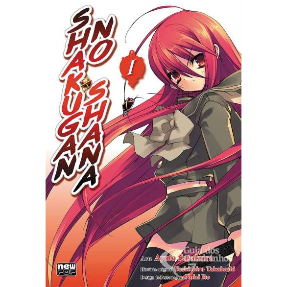 Mangá Shakugan no Shana Nº1 à Nº 4 Editora New Pop Yashichiro Takaahashi ( Novos e Lacrados )