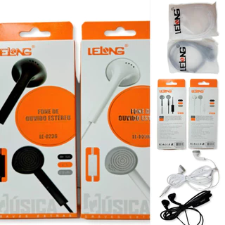 Kit 10 Fone De Ouvido Microfone LELONG