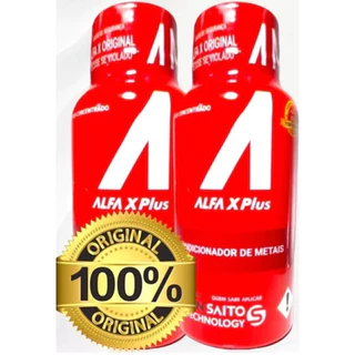 Kit 2 Alfa-X Plus Condicionador de Metais Original Saito - Revendedor Autorizado