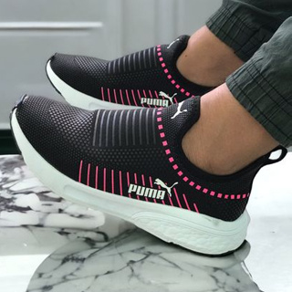 Tênis Feminino Puma Meia Confortável Tenis Feminino sem cadarço academia leve dia a dia promoção pronta entrega