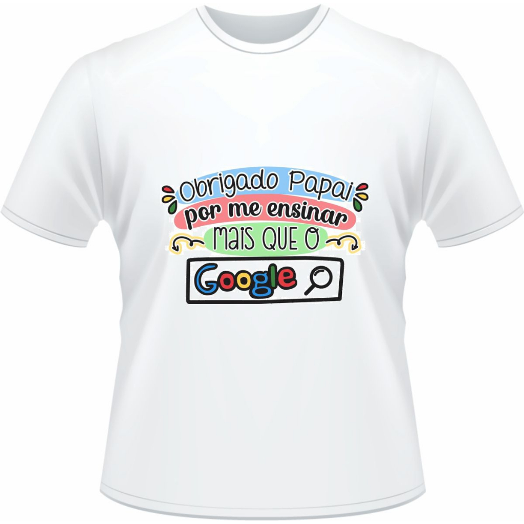 Camiseta Jogo Dinossauro Google Gola c/ Elastano - Unissex