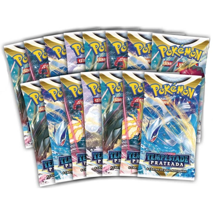 Boosters Pokémon - Tempestade Prateada EE12 Original COPAG