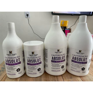 Kit Cauterização Profissional Absoluta Reconstrução 4 Passos