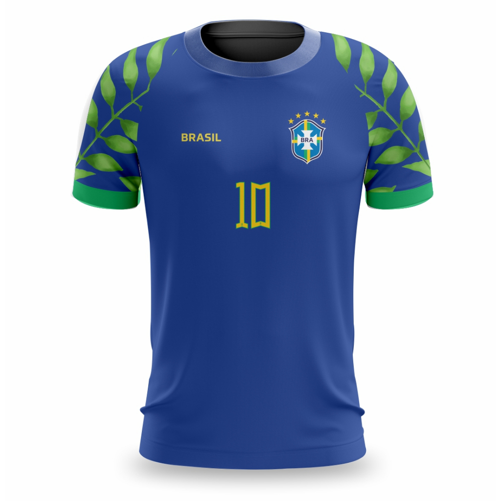 Camiseta da Marta Copa do mundo Brasil Baby-look
