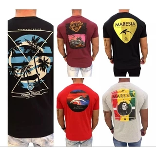 Kit 03 Camisetas Masculina COBRA D ÁGUA Algodão