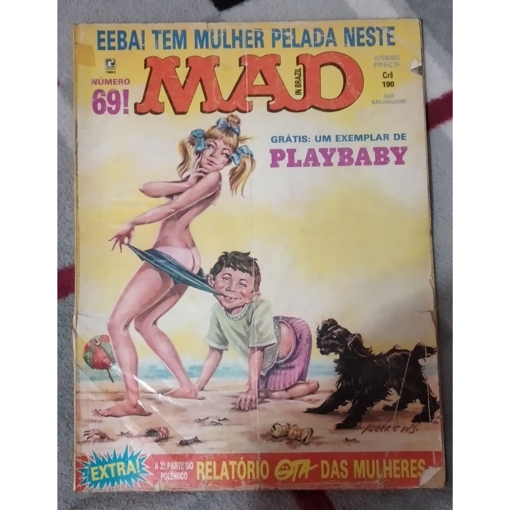 Revista Mad - 69 | Shopee Brasil