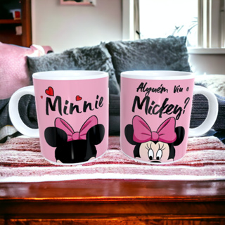 caneca colorida turma do mickey minnie margarida pato donald pluto pateta