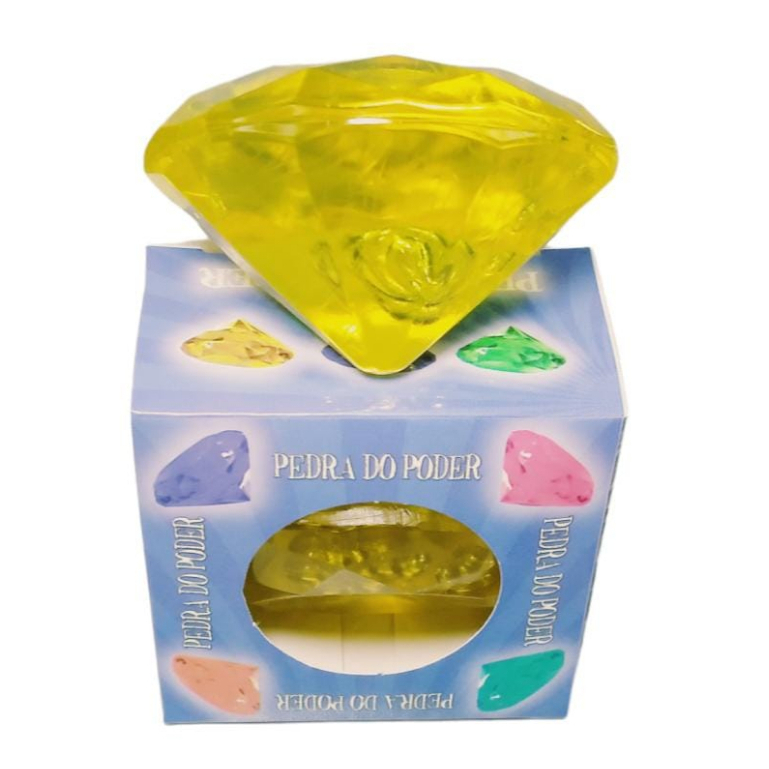 Pedra do Poder Luccas Neto Aventureiro Amarelo Lançamento | Shopee Brasil