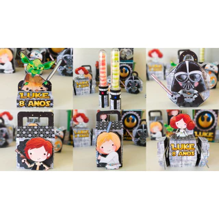 Lembrancinhas Star Wars 01- VALOR INCLUSOS 10 UNIDADES