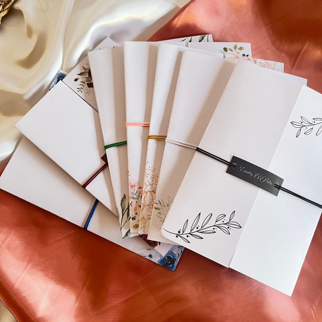 convite de casamento tag colorida personalizado - convites de casamento personalizado